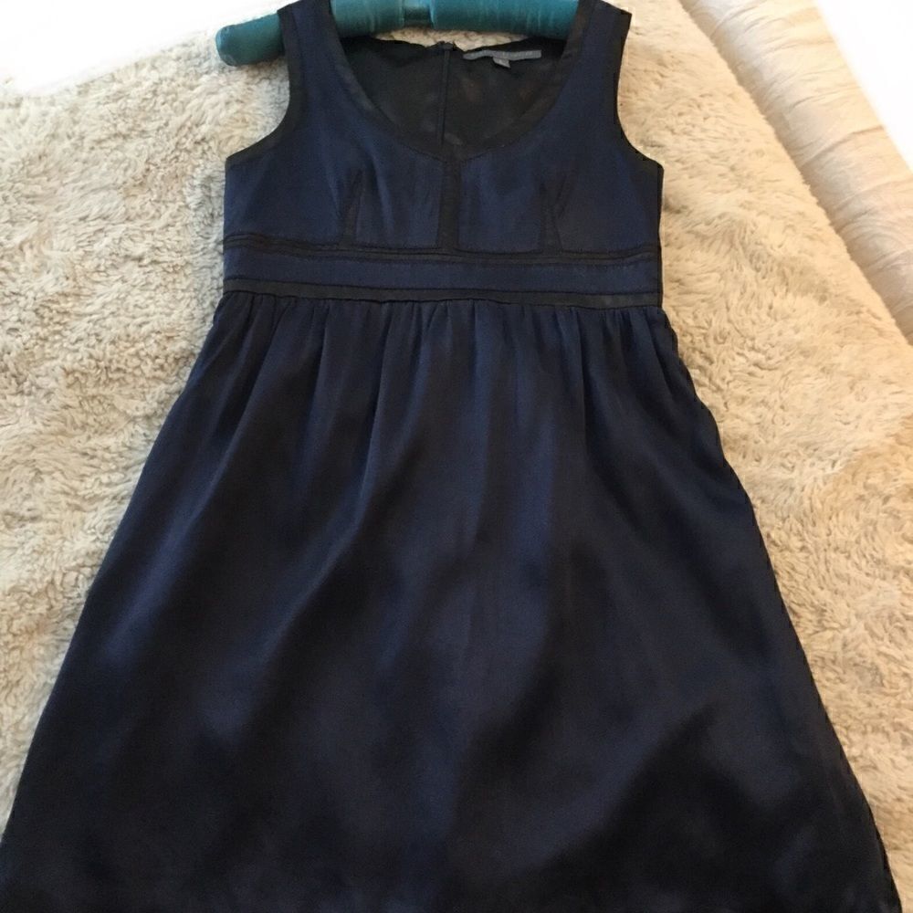 Proenza Schouler Sz5 SILK dress Navy sleeveless